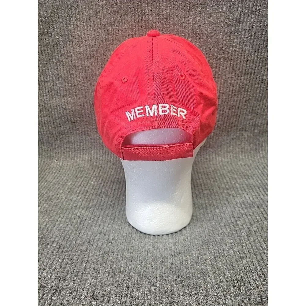 Disney Vacation Club Member Exclusive Hat‎ Walt Disney World Red Adjustable Hat